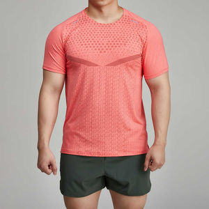 Logo personnalisé haut de gymnastique pour hommes maillot à séchage rapide Style décontracté vêtements de sport motif de sublimation 180 grammes poids comprimé - Product Image 3