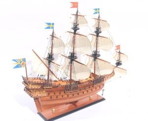 Wasa กล่องไม้ทรงสูงทาสีด้วยมือทำจากไม้แบบทนทานสำหรับตกแต่งทางทะเลสไตล์วินเทจทำจากงานฝีมือรูปสัตว์ทำจากไม้ซีดาร์เป็นของขวัญ - Product Image 2