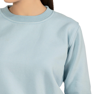 Survêtement d'hiver 2-en-1 léger pour femme, en coton 100% avec doublure polaire, col en V uni, à capuche, avec logo, décontracté, sportif et respirant - Product Image 4