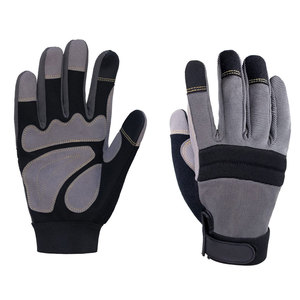 Nuevo desgaste Resistencia al calor Guantes mecánicos de cuero Premium Antiestático Antivibración Sin silicona Sin polvo Personalizable - Product Image 3