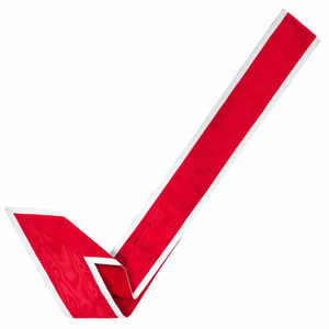 Masonic Regalia Red Sash Real Orden de Escocia Sash Bordado personalizado Masones Regalia Sashes - Product Image 4