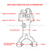 Ensemble de préhension BT30 Brother Grip Assy S500/S700-21T pour perceuse CNC Brother S500/S700-21T ATC Magazine, pièces de rechange