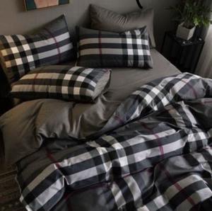 Ensemble de literie matelassé classique personnalisable de luxe noir botanique 10 pièces, doux et de qualité supérieure, 100 % polyester, 400 fils, drap imprimé 2 - Product Image 4
