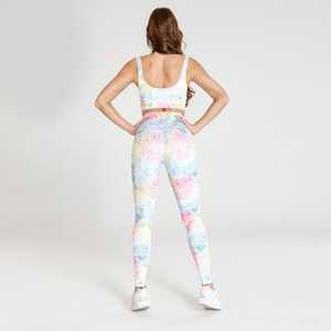 ชุดเล่นโยคะกางเกงโยคะและบราโยคะของผู้หญิงชุดเล่นยิมพิมพ์ลายแนวสตรีท2022ใหม่ - Product Image 4