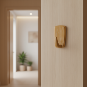 วีแอล ตะขอแขวนเสื้อผ้าลายไม้ FESTIVA ตะขอไม้ดีไซน์หรูหรา พร้อมลวดลายประณีต สำหรับใช้ในบ้านหรือสำนักงาน - Product Image 3