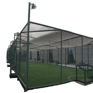 Clôture de terrain de Football en treillis métallique, clôture de terrain à maillons de chaîne utilisé