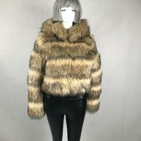 Abrigo largo de invierno para mujer, talla grande, personalizado, cálido, estampado, de poliéster, con forro de lino y piel sintética, envío gratis, venta al por mayor