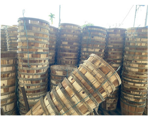 Paniers de fruits en bois de haute qualité pour crabe et boisseau Paniers de fleurs en bois fabriqués au Vietnam Prix bon marché - Product Image 4