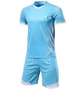 Conjuntos de uniformes de fútbol para hombre, ropa deportiva de poliéster transpirable, conjunto de fútbol personalizado - Product Image 3