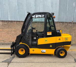 รถยกเทเลทรัค JCB TLT35D 2WD แบบมีห้องโดยสารเต็มคัน ยางหน้าใหม่ คุณภาพดี ขายส่ง มีจำหน่าย - Product Image 1