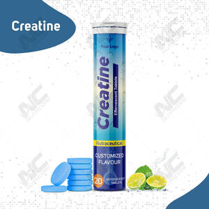 Proveedor de origen indio de tabletas efervescentes de creatina de suplemento de salud natural de calidad superior a precio de mercado confiable - Product Image 2