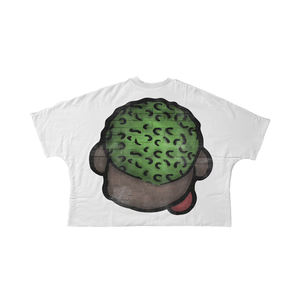 Producto de tendencia Boxy T-Shirts 100% algodón Heavyweight camiseta térmica de gran tamaño serigrafía lavado ácido camiseta recortada para hombres - Product Image 2