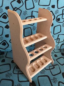 Estante simple de madera para huevos para uso diario en la cocina, diseñado para durabilidad, comodidad y estética natural elegante - Product Image 3