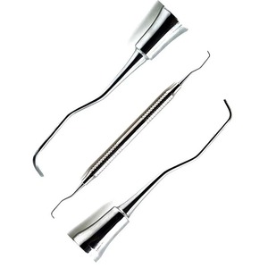Curettes dentaires manuelles à double extrémité de qualité supérieure avec design creux, instruments parodontaux, équipements dentaires - Product Image 4