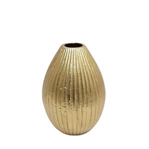 Great Design Tableware Decorative Aluminum Flower <b>Vase</b> <b>Gold</b> Finishing for Home and Wedding Decoration Metal <b>Vase</b> - Product Image 1