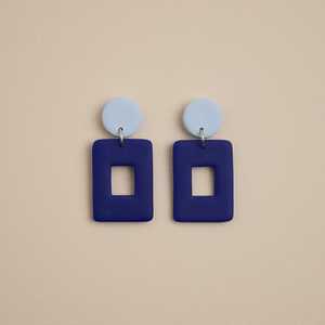 Resin <b>Earrings</b> with Adjustable Hook Comfortable Fit - Product Image 4