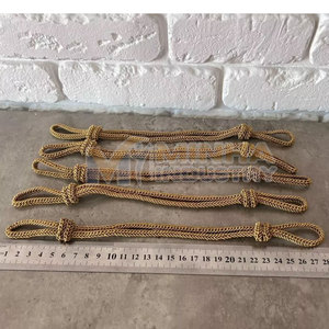 Cordons de chapeau décoratifs, glands tressés de qualité supérieure pour costumes formels, cordons de chapeau tressés ornés - Product Image 4