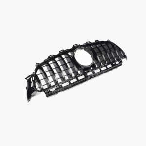 Griglia Anteriore Stile GT in ABS Nero Senza Emblema con Foro per Telecamera per Mercedes Benz Classe E <span class=keywords><strong>W213</strong></span> Berlina Coupé <span class=keywords><strong>2016</strong></span> - Product Image 2