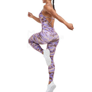 Ropa Deportiva Personalizada con Diseño OEM y Sublimación, Mono Deportivo Elástico para Mujer con Cintura Media para Actividades al Aire Libre - Product Image 6