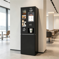 Distributeur automatique de café de bureau TCN Mini, du grain à la tasse, entièrement automatique, usage commercial pour les petites entreprises