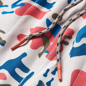 Pantalones cortos ecológicos de poliéster sólido para hombre con cintura elástica para la playa de verano y ropa informal - Product Image 5