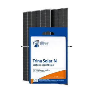แผงโซลาร์เซลล์ Trina Solar Vertex N 500W แบบ N-Type สำหรับโมดูลพลังงานแสงอาทิตย์เชิงพาณิชย์ชนิด TOPCon โมโนคริสตัลไลน์ - Product Image 2