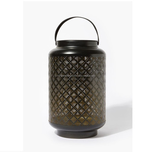 Decorative <b>Candle</b> Lantern Vintage Metal Lanterns with Rustic Hanging <b>Candle</b> <b>Holders</b> Decor for Farmhouse <b>Outdoor</b> Garden Home - Product Image 5