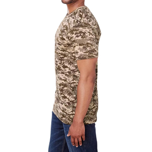 Camiseta de Camuflaje para Hombre con Impresión DTG Completa, Diseño de Camuflaje Serigrafiado, Hecho en Pakistán - Product Image 3