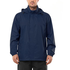 Veste d'hiver pour homme, élégante, à demi-zip, de haute qualité, pour la course à pied et l'entraînement en extérieur, personnalisable, coupe-vent, imperméable, en duvet - Product Image 5