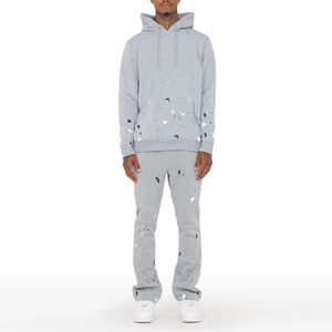 Vente en gros de survêtements évasés avec toutes les tailles disponibles Survêtements évasés pour hommes avec logo personnalisé et nouveau design le mieux fabriqué - Product Image 1