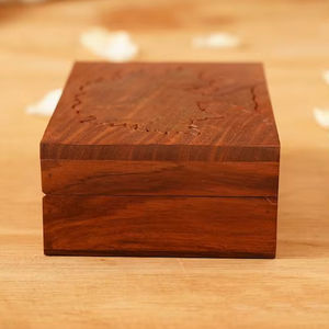 Brown Sheesham Wood Wood Inlay Decorative Box Hot Selling Gifts & Crafts <b>Wooden</b> Boxes <b>Wall</b> <b>Signs</b> Made In India - Product Image 1