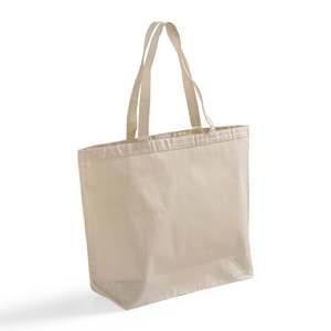 Sacs fourre-tout en toile épaisse extra-larges pour femmes avec fermeture à boucle et crochet - Product Image 5