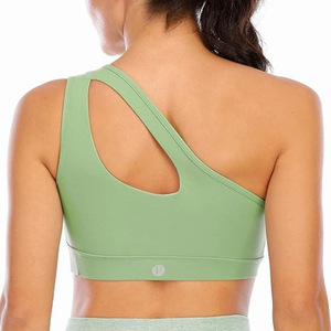 Soutien-gorge de sport Offre Spéciale pour femmes respirant Nylon Spandex taille personnalisée couleur unie entraînement taille personnalisée - Product Image 6