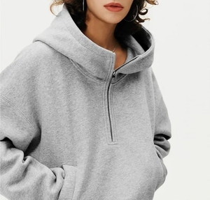 Ensembles personnalisés pour femmes, sweat-shirts à fermeture éclair 1/4, pantalons de survêtement, ensemble de survêtement - Product Image 3