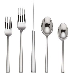 ชุดช้อนส้อมสแตนเลสขัดเงาสีทองมีดีไซน์ใหม่พกพาง่าย - Product Image 6