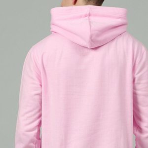 Sweat à capuche homme hiver 100% coton de haute qualité pull coupe ample personnalisé avec broderie respirant - Product Image 4