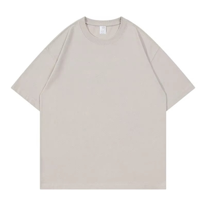 Camiseta Casual de Manga Corta para Hombre, Color Verde Azulado, Cuello Redondo, Corte Holgado, 100% Algodón Jersey, Tejido Liso Teñido - Product Image 3
