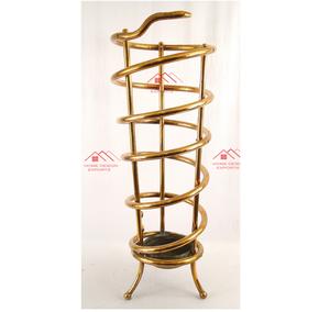 Soporte para Paraguas de Diseño Único, Precio de Mayoreo, Diseño Moderno, Soporte en Forma de Paraguas con Acabado Dorado para Oficina - Product Image 1