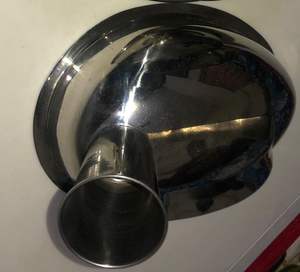 Orinal Masculino Manual de Acero Inoxidable Higiénico - Diseño Ergonómico, Calidad de Grado A+, 3 Años de Garantía para un Uso Cómodo del Paciente - Product Image 3