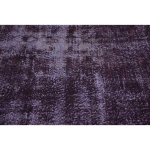Tapis Vintage en Laine Turque 3.8 X 6.9ft Grande Surface Couvrant Classique Patchwork Design Latex pour Adolescents Couloir Moderne Couleur Violette - Product Image 5