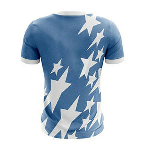 T-shirt écologique personnalisé de haute qualité 350g 100% coton couleur noire pour hommes - Product Image 3