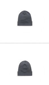 หมวกบีนนี่ไหมพรมแบบมินิมอลคลาสสิกสำหรับฤดูหนาว  ปักลาย  นุ่ม สวมใส่สบาย - Product Image 5