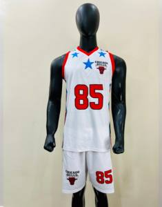 Uniforme de Baloncesto Unisex Personalizado con Sublimación Completa, Conjunto Deportivo Profesional de Secado Rápido, Tela Transpirable, Técnicas de Impresión - Product Image 2