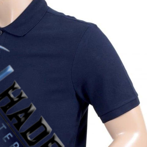Camiseta de alta tela para hombre, camisa con estampado liso, diseño de sublimación, logotipo personalizado, informal - Product Image 3