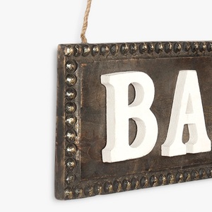 ป้ายบาร์ทำจากไม้มีสไตล์ของตกแต่งประตูหน้าบ้านเปลี่ยนได้ตามฤดูกาลป้ายต้อนรับติดผนังบาร์ที่ตกแต่งป้ายแขวน - Product Image 3