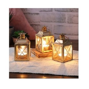 โคมไฟแขวนทำจากโลหะและแก้วสำหรับงานแต่งงานโคมไฟตกแต่งบ้านดีไซน์สวย - Product Image 3