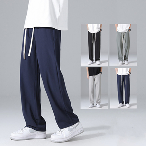 S-4XL กางเกงลำลองผ้าแคนวาสสำหรับผู้ชายผ้าแคนวาสแบบแห้งเร็วบางสำหรับฤดูร้อน - Product Image 6