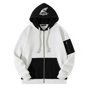 Sweat-shirts thermiques pour hommes, style unique, 100% coton, motif uni, technique pour les basiques d'hiver, coton mélangé - Product Image 1