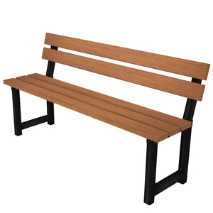 Banco de Parque de Madera de Primera Calidad con Asientos Cómodos y Diseño Moderno para Espacios Públicos - Product Image 1