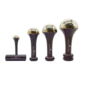 100% Pure Complete Kansa Wand Set Traditional Ayurvedic Tools for <b>Body</b> Relaxation and Skin Health Original Indian Manufacturer - Product Image 1